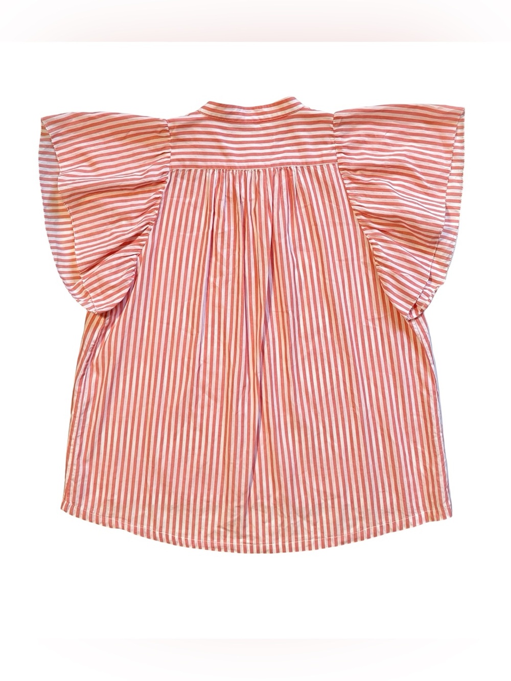 Birds of Paradis By Trovata Brett Striped Blouse Medium NWOT - Picture 6 of 6